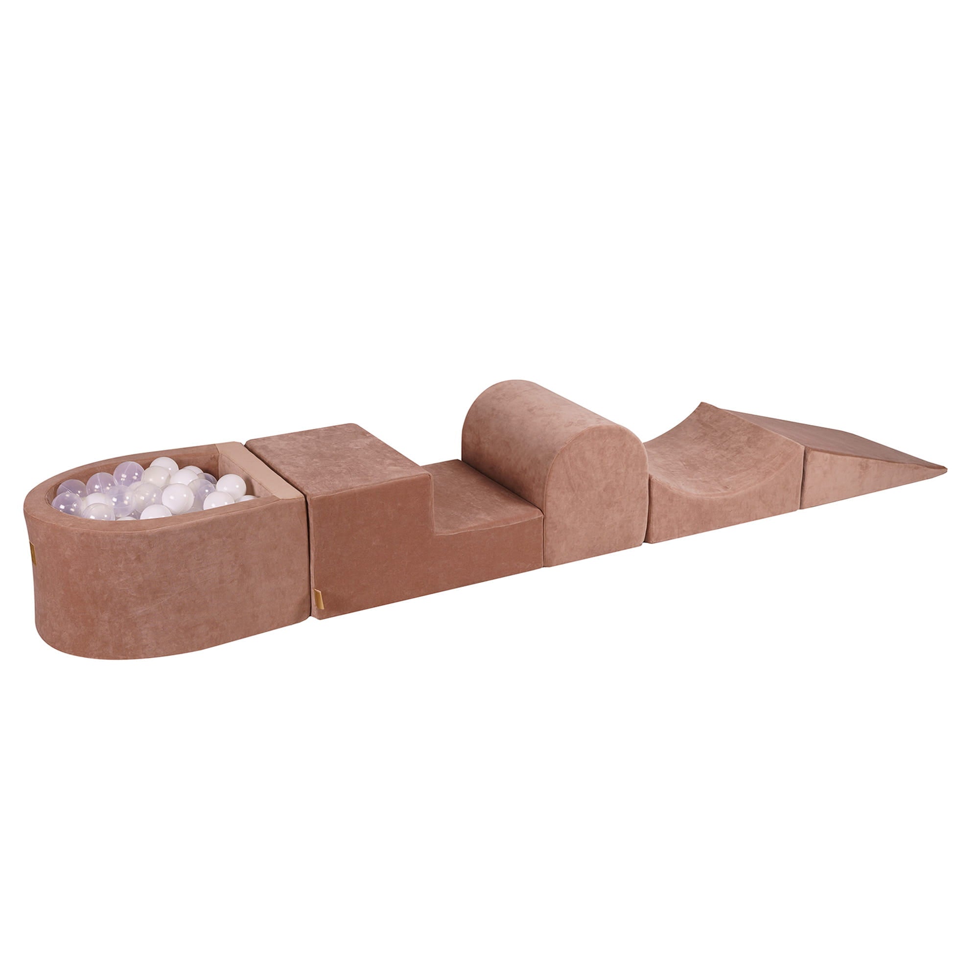 Παιδική Χαρά Velvet Foam 5 Στοιχείων Μπεζ
