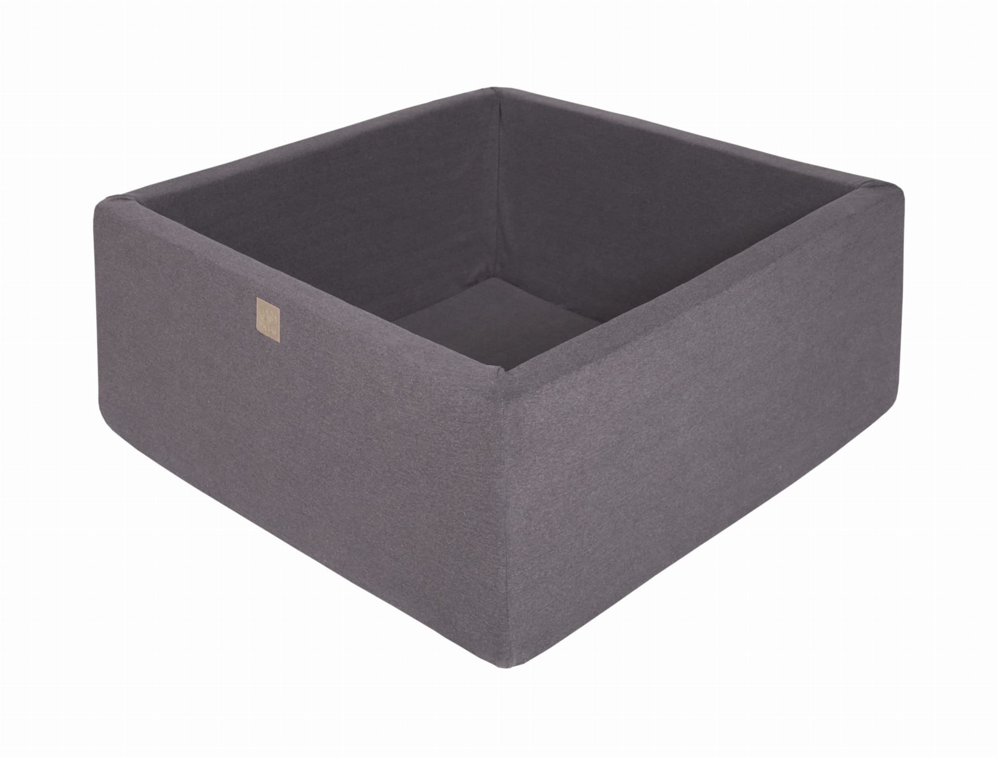 Μπάλες Cotton Ball Pit Dark Grey Square για να διαλέξετε