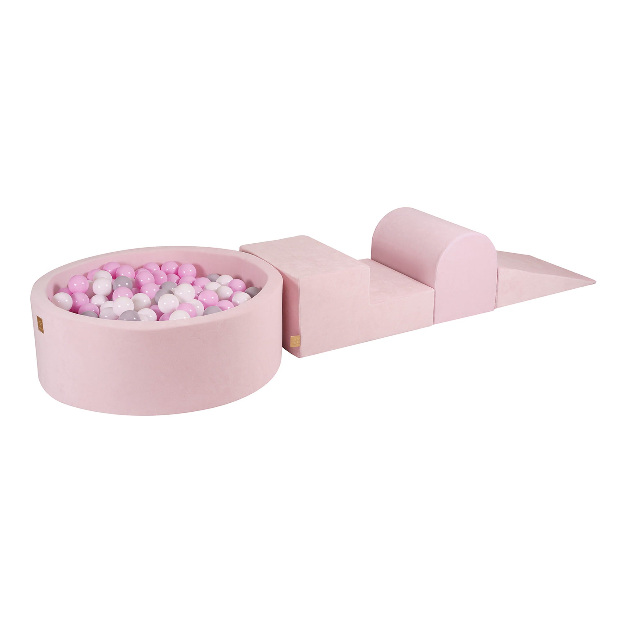 Παιδική Χαρά Velvet Foam 4 Στοιχείων Ροζ Πούδρας