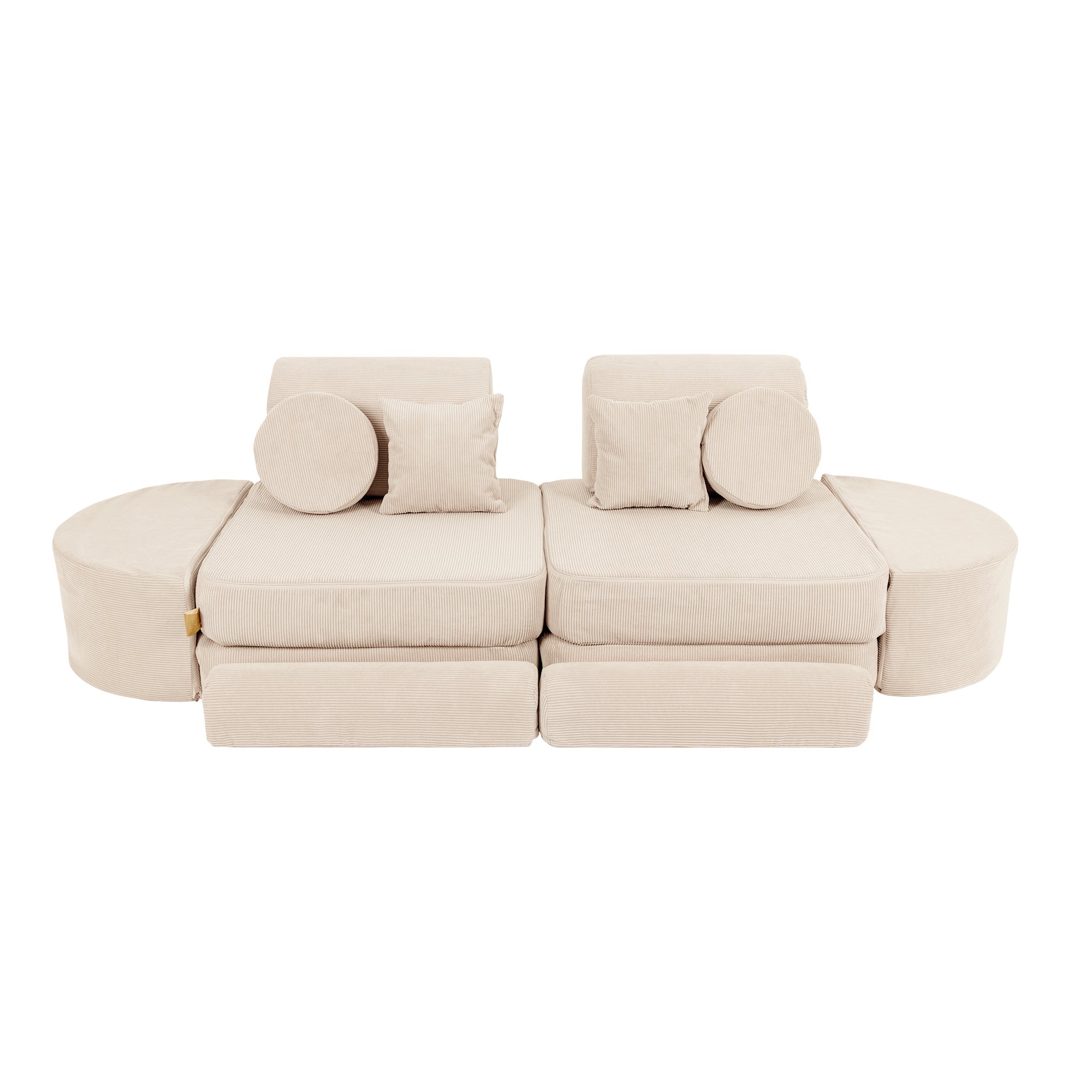 MeowBaby Slimcord Play Sofa Max – Παιδικός καναπές-κρεβάτι με δυνατότητα προετοιμασίας φαγητού | 12 τεμάχια