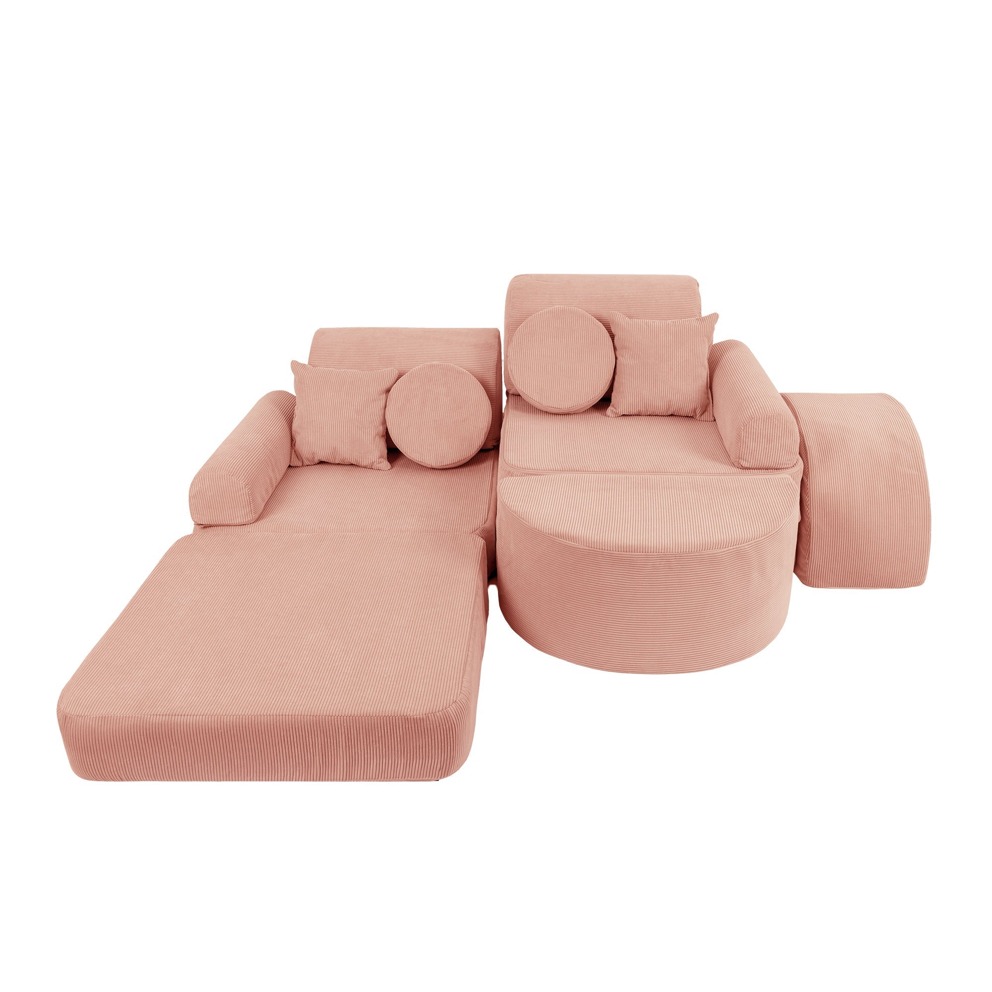 MeowBaby Slimcord Play Sofa Max – Παιδικός καναπές-κρεβάτι με δυνατότητα προετοιμασίας φαγητού | 12 τεμάχια