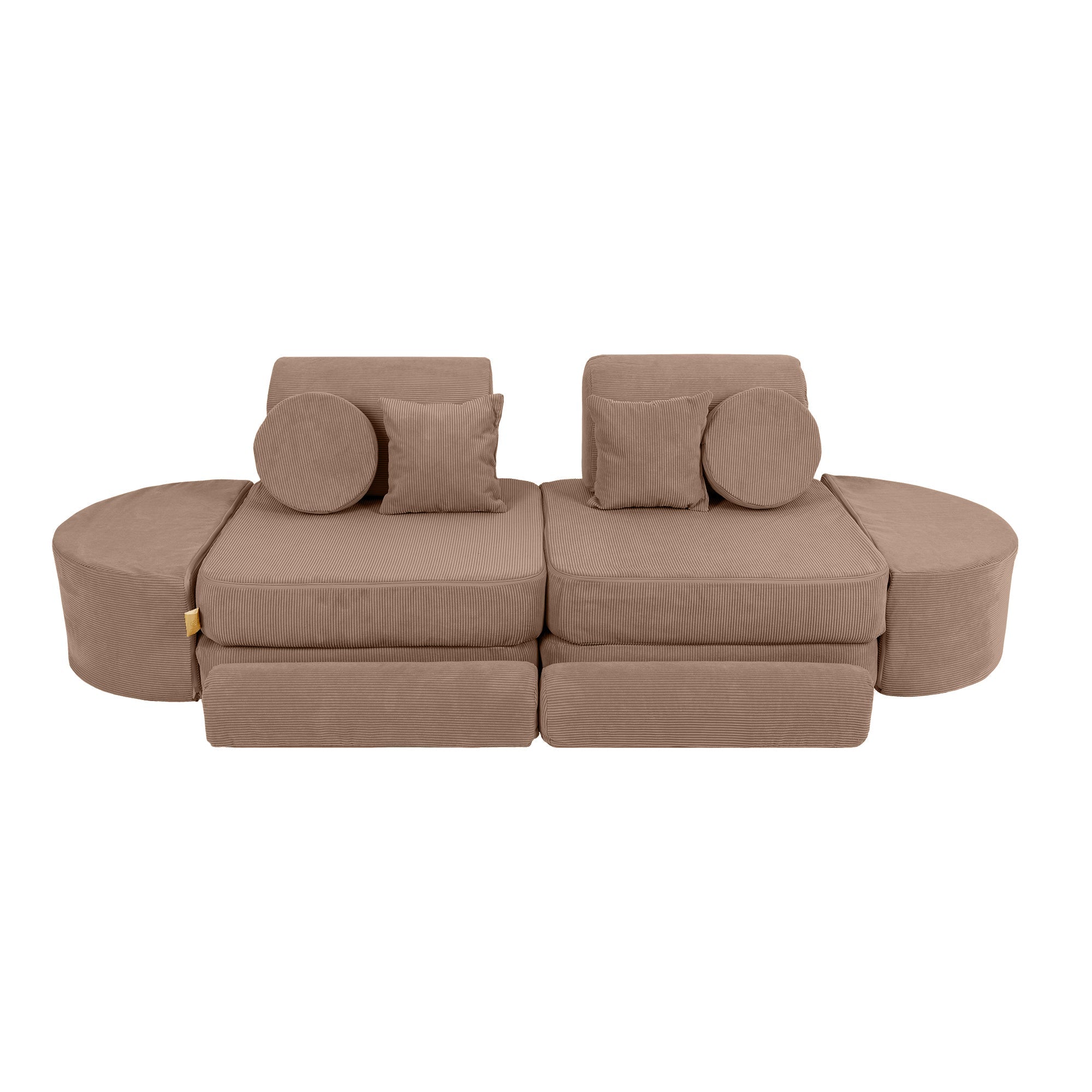 MeowBaby Slimcord Play Sofa Max – Παιδικός καναπές-κρεβάτι με δυνατότητα προετοιμασίας φαγητού | 12 τεμάχια