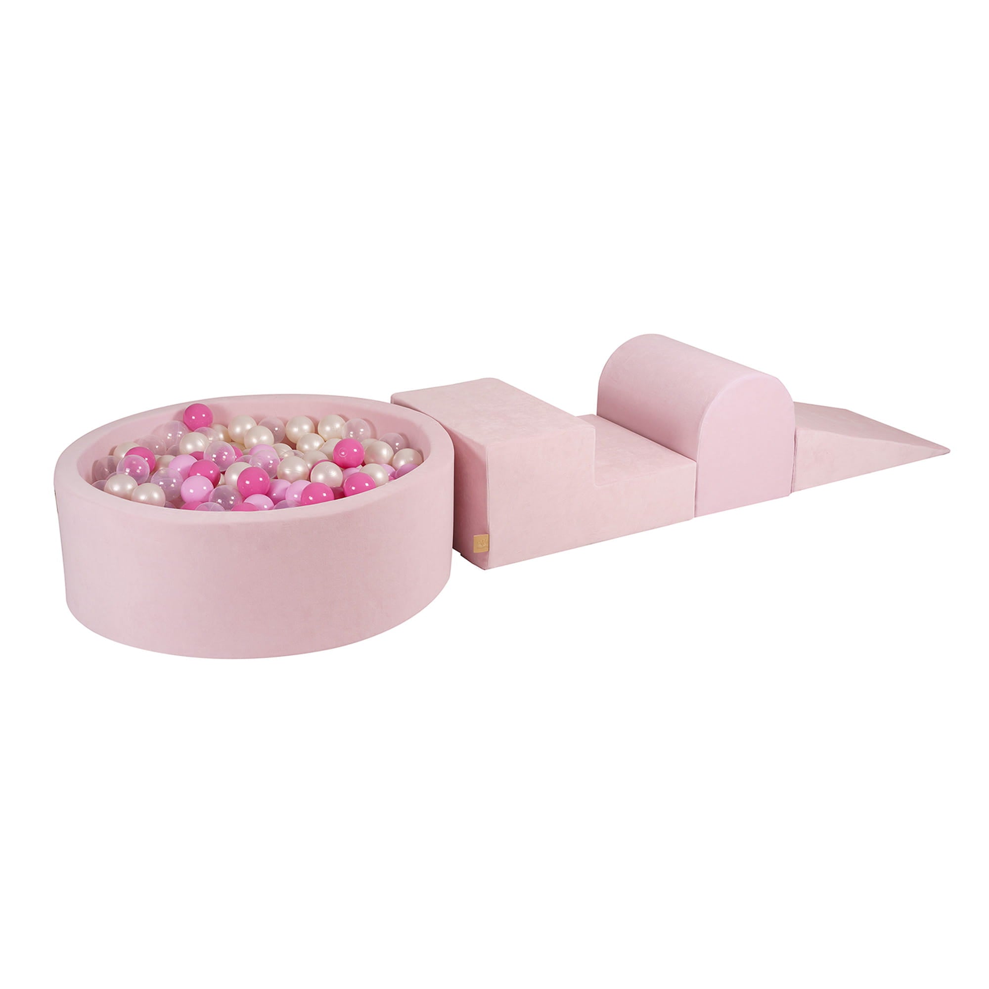 Σετ Παιχνιδιού (μεγάλη μπαλοπισίνα) Powder Pink - Velvet - 4 Στοιχείων