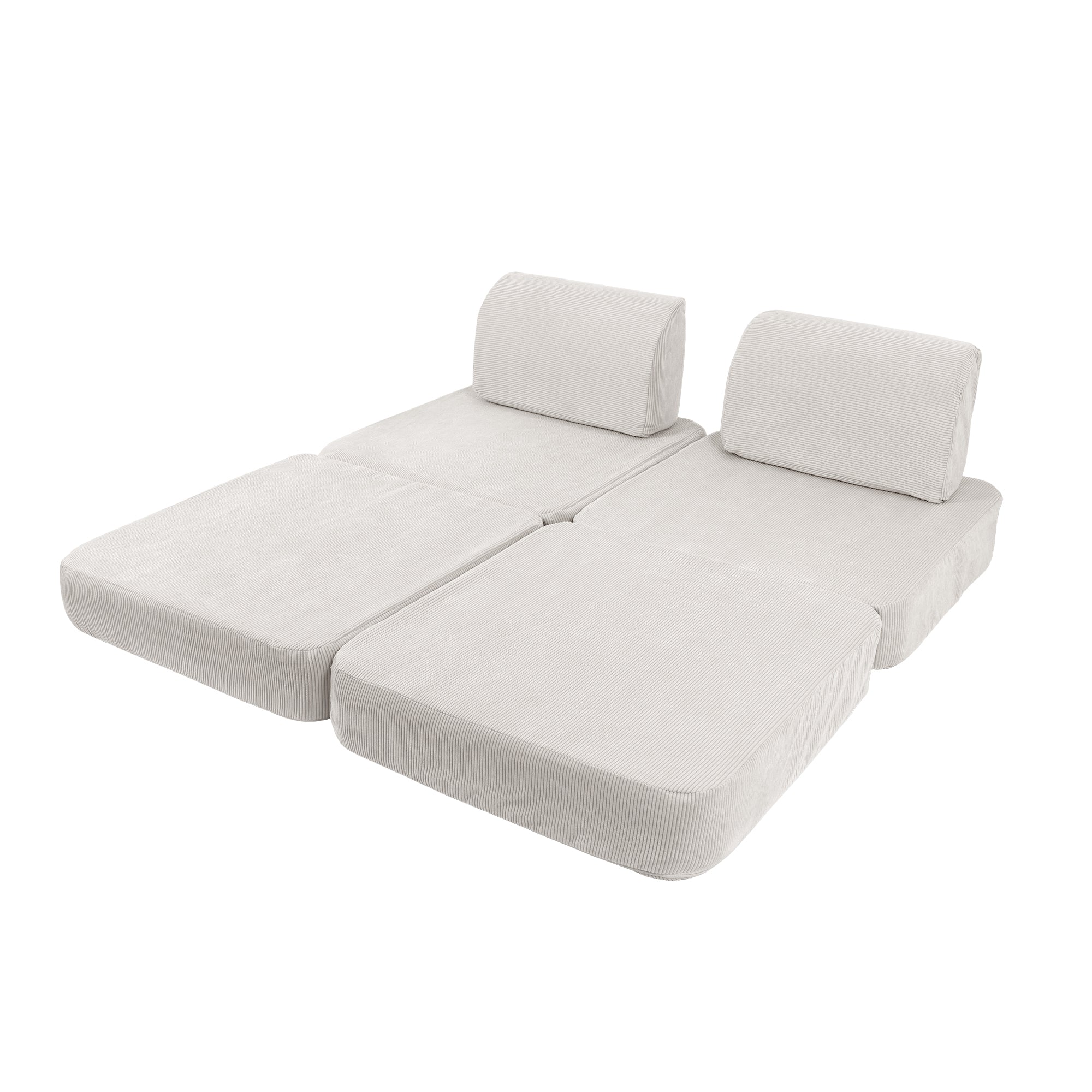 Καναπές Slimcord Basic – Παιδικός καναπές-κρεβάτι με δυνατότητα παιχνιδιού | 4 τεμάχια