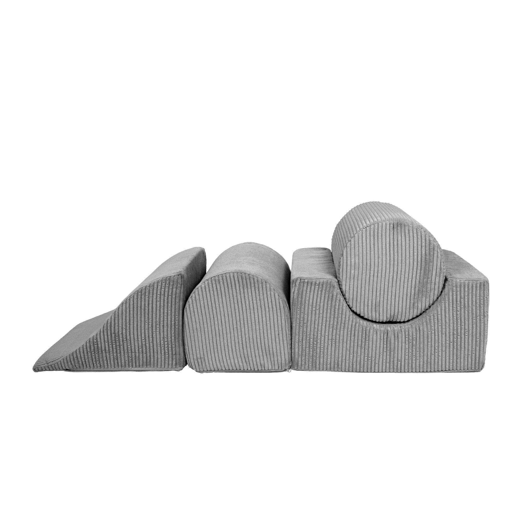 MeowBaby Aesthetic Kids Foam Climbing Blocks - Baby Soft Play Set | 5 Elements