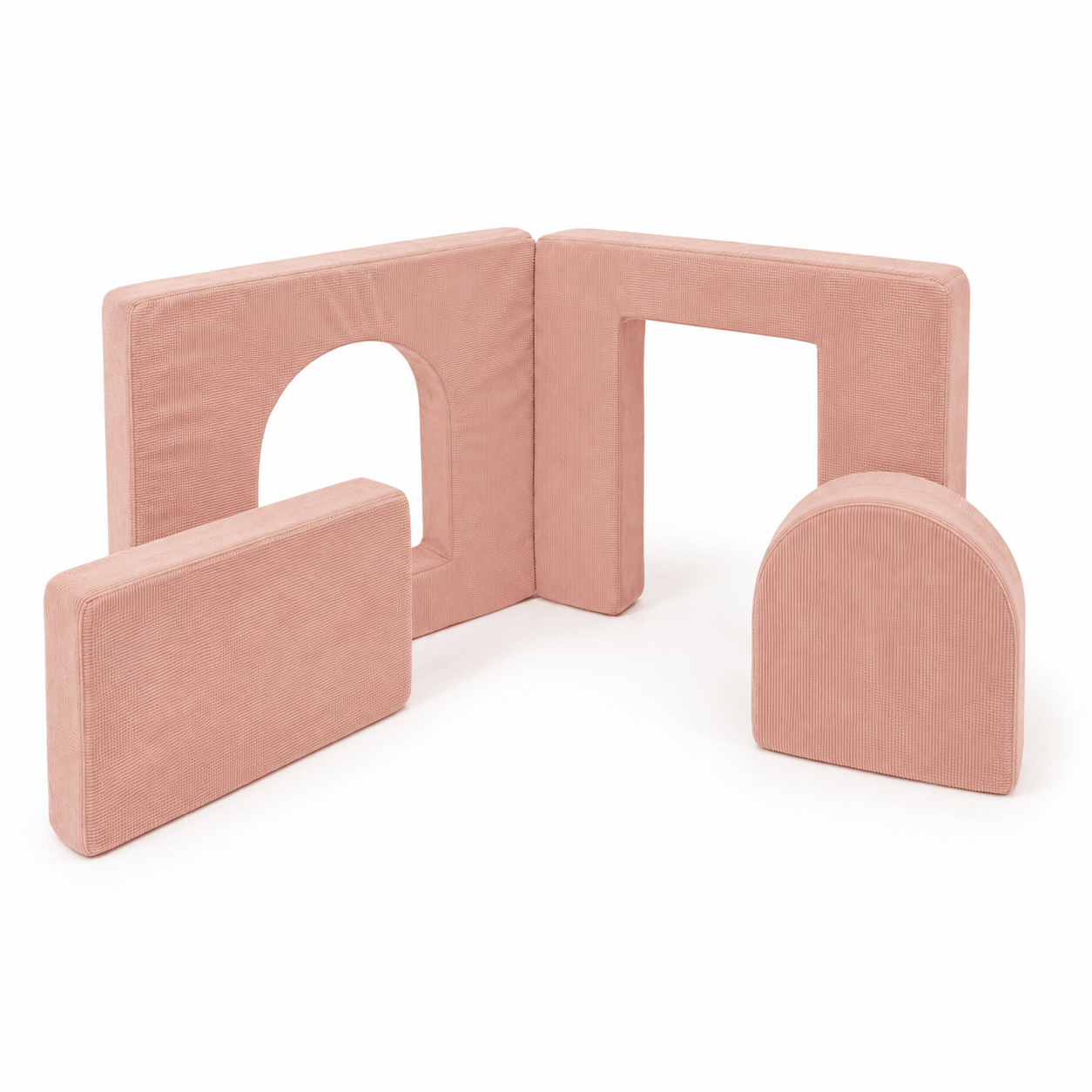 Meowbaby Piankowy Plac Zabaw dla Dzieci Archway | 4 elementy | Premium | 160 cm | Slimcord