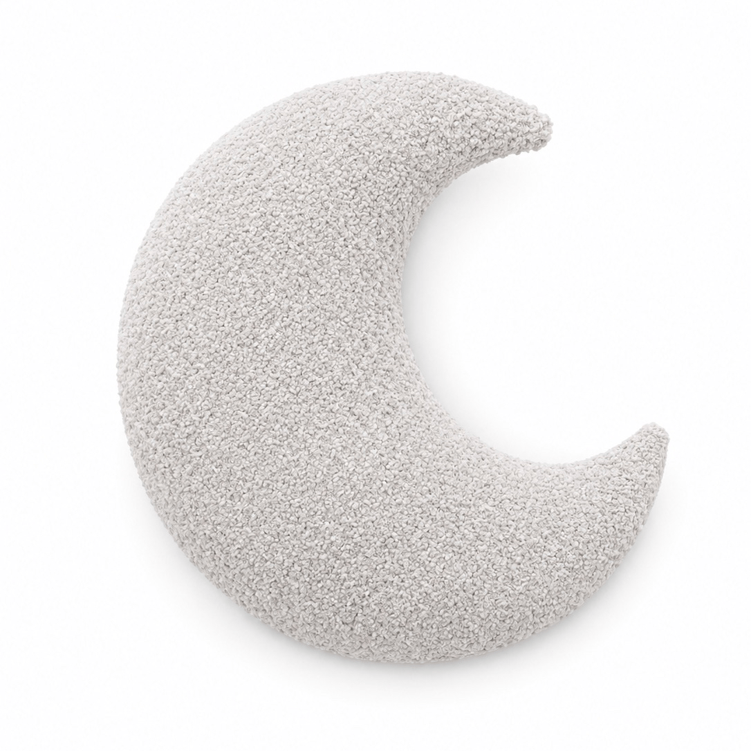 Meowbaby Decorative Pillow for Children Moon – Soft and Stylish | Boucle