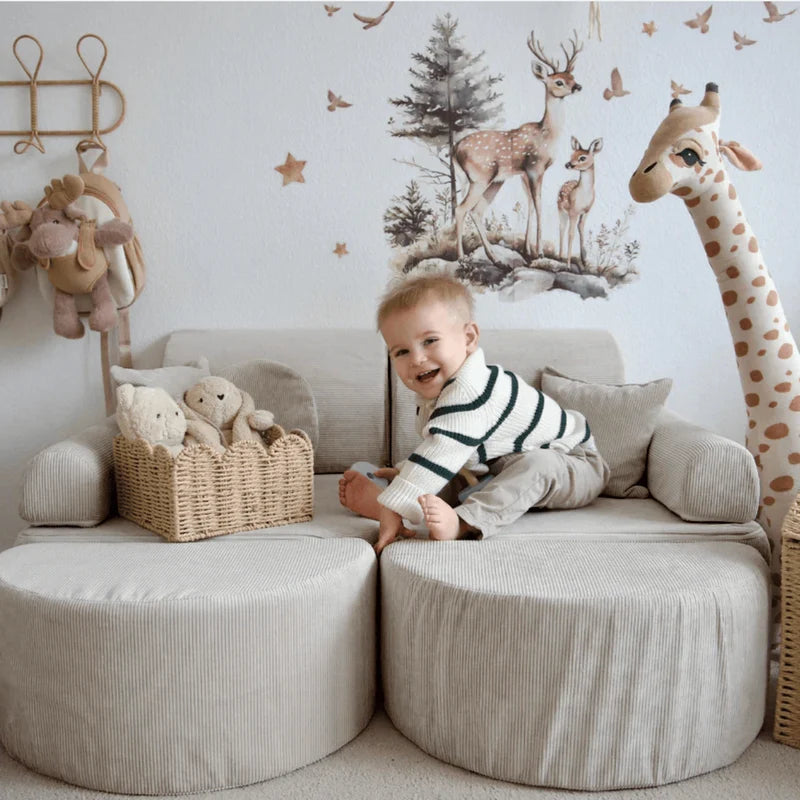 MeowBaby Slimcord Play Sofa Max – Παιδικός καναπές-κρεβάτι | 12 τεμάχια