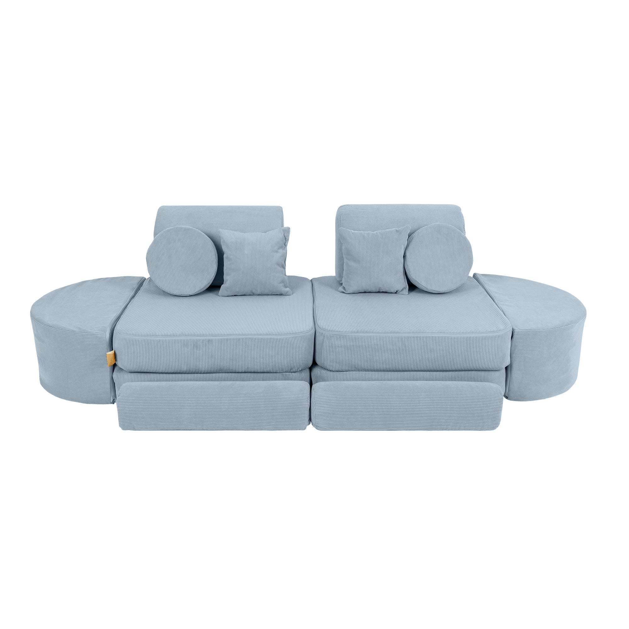 MeowBaby Slimcord Play Sofa Max – Παιδικός καναπές-κρεβάτι με δυνατότητα προετοιμασίας φαγητού | 12 τεμάχια
