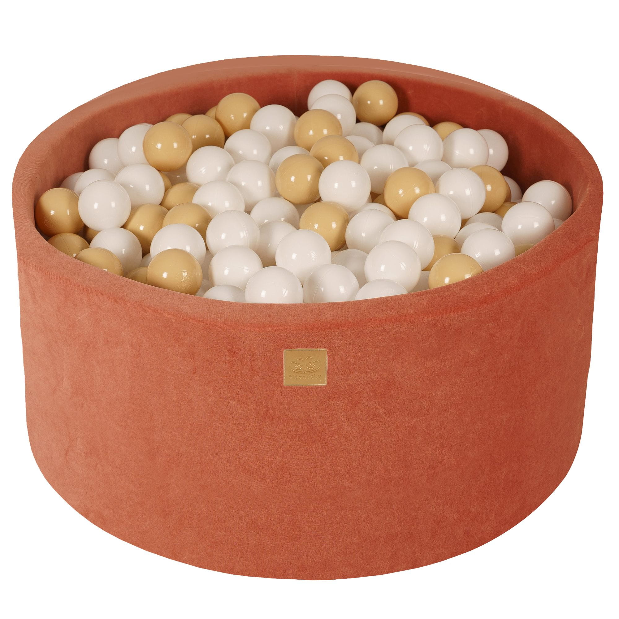 Παιδική Μπαλοπισίνα - Velvet - Κόκκινο Marsala - Έτοιμα σετ Μπάλες