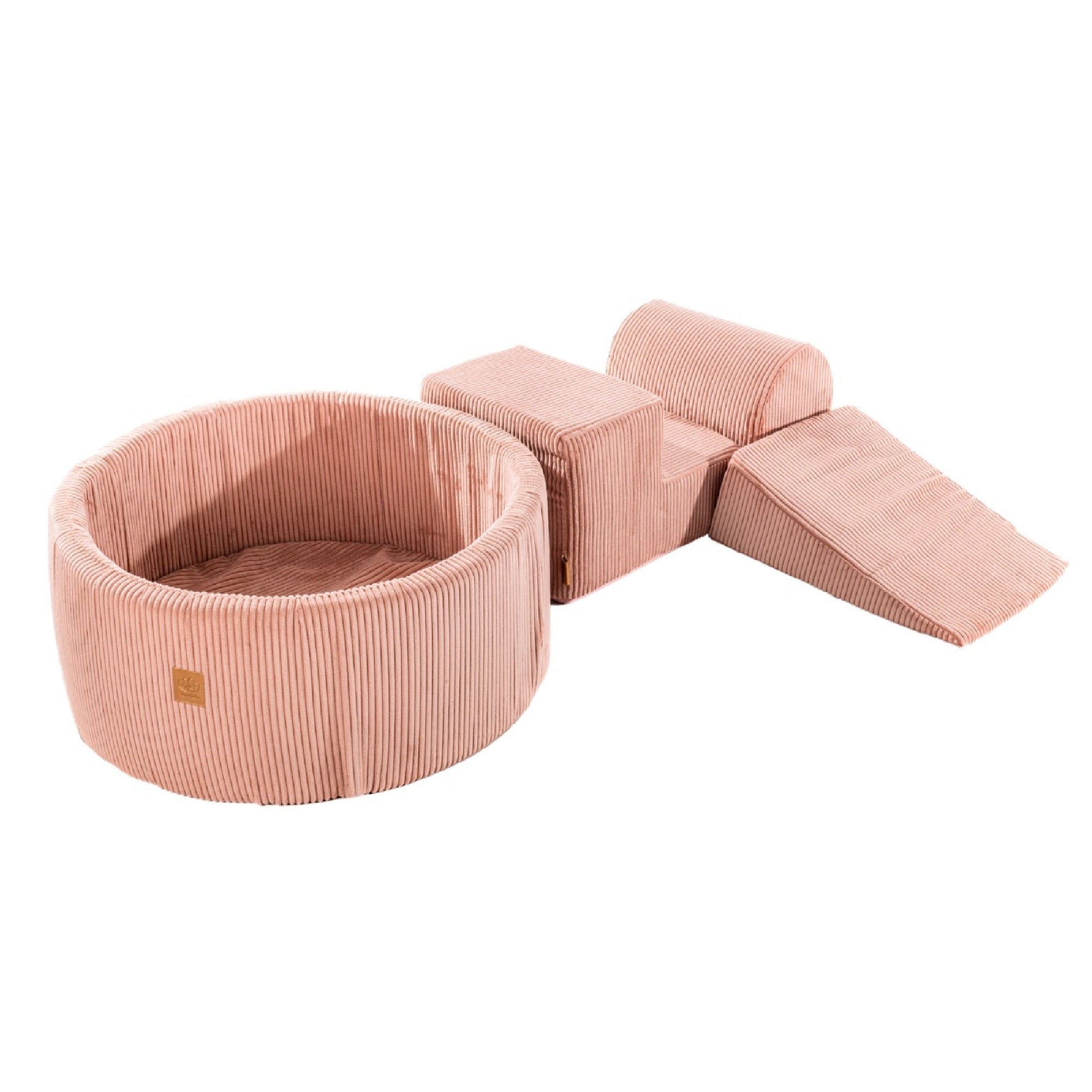 Μπάλες Aesthetic Foam Playground Ροζ με 4 Στοιχεία για να Διαλέξετε