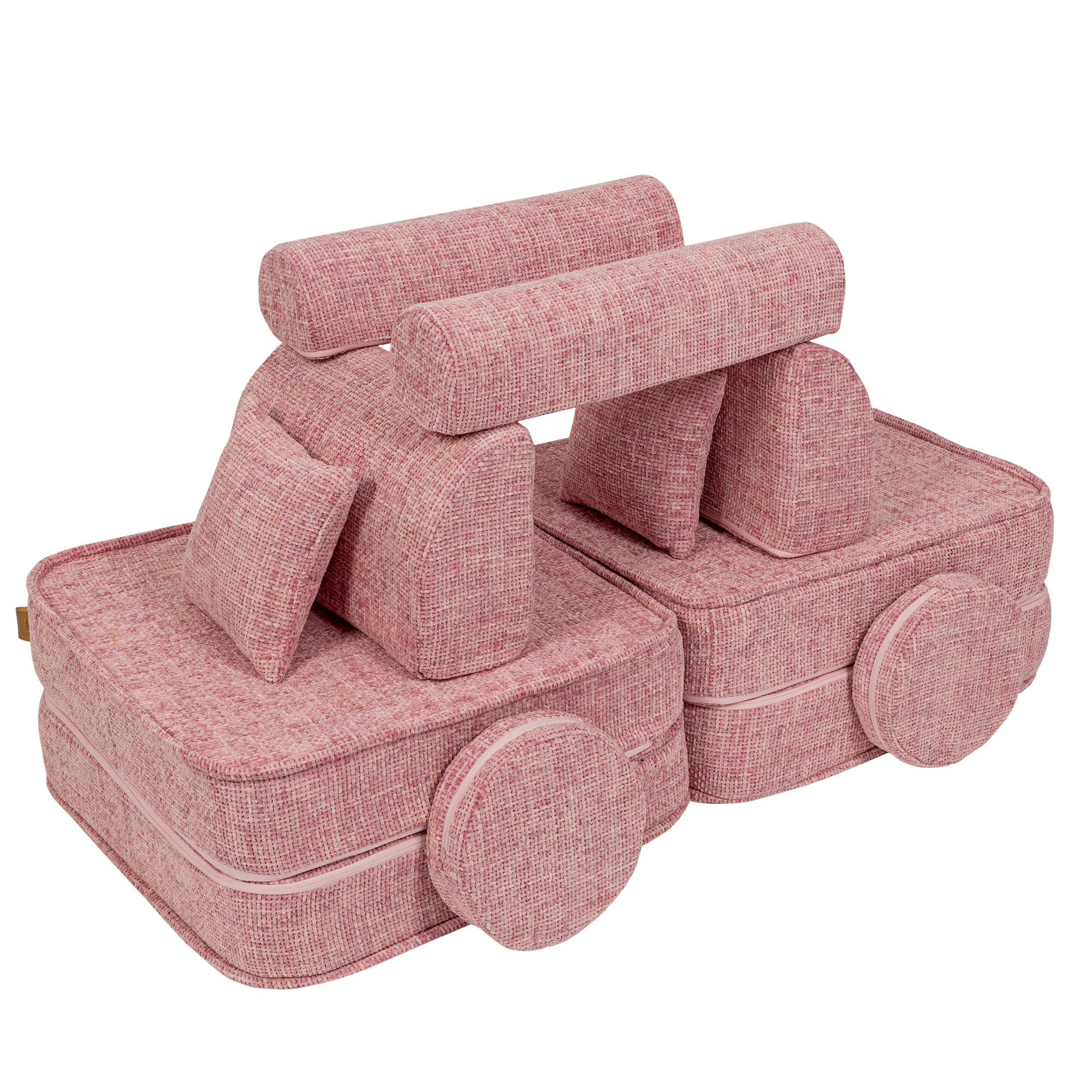 Meowbaby Tangle Pocket Sofa Plus Bubblegum Pink