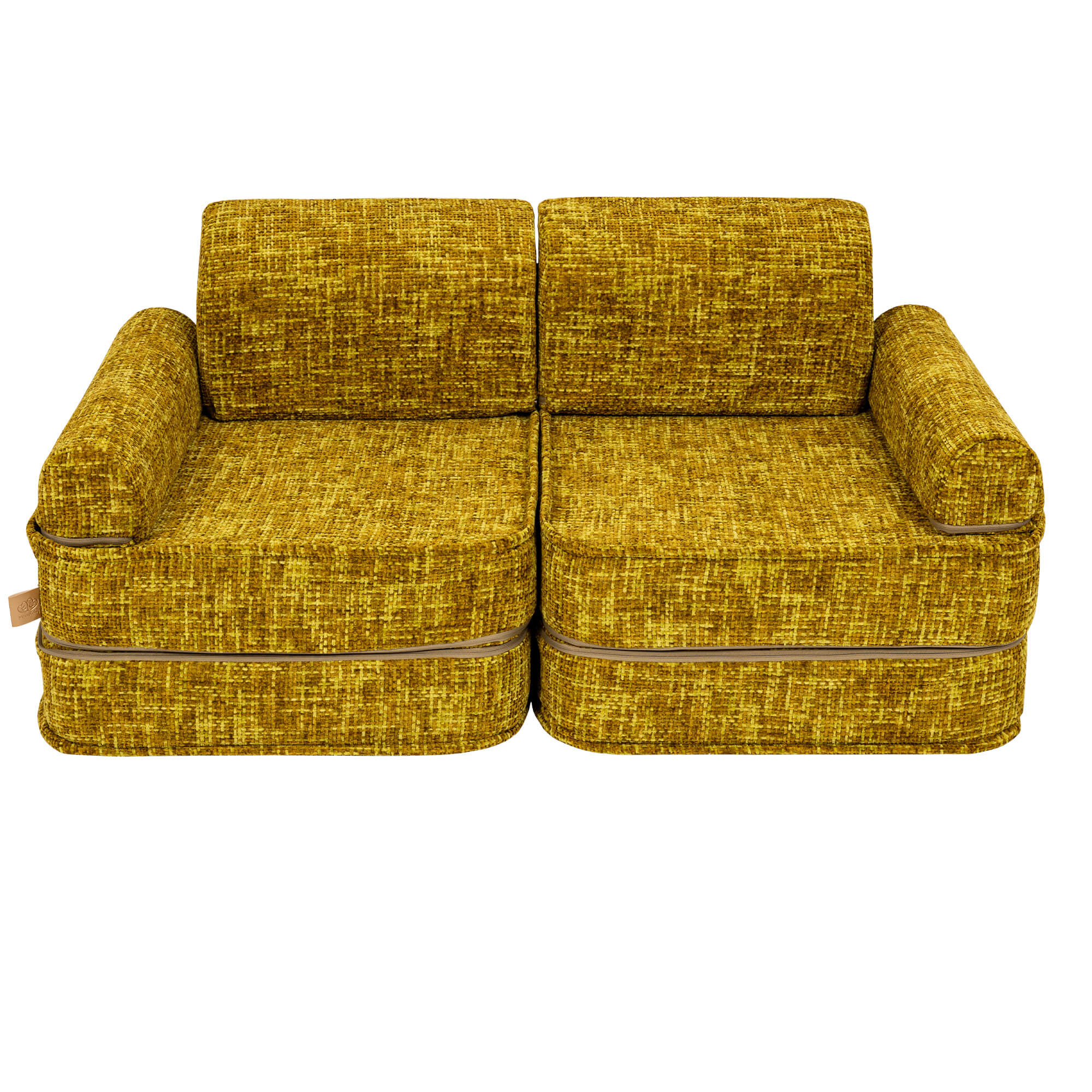 Meowbaby Tangle Pocket Sofa Plus Honey Mustard