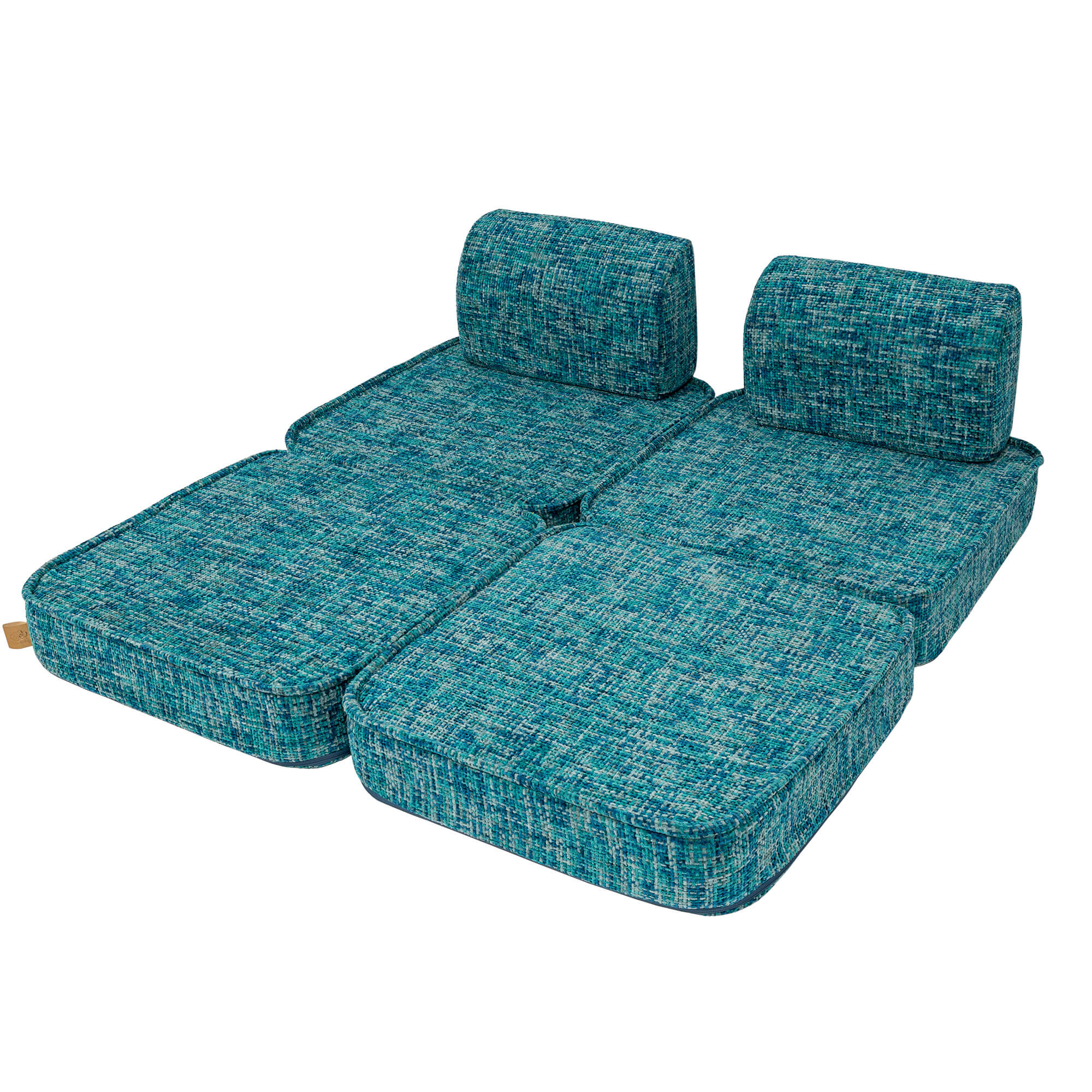 Meowbaby Tangle Pocket Sofa Basic Lagoon Blue