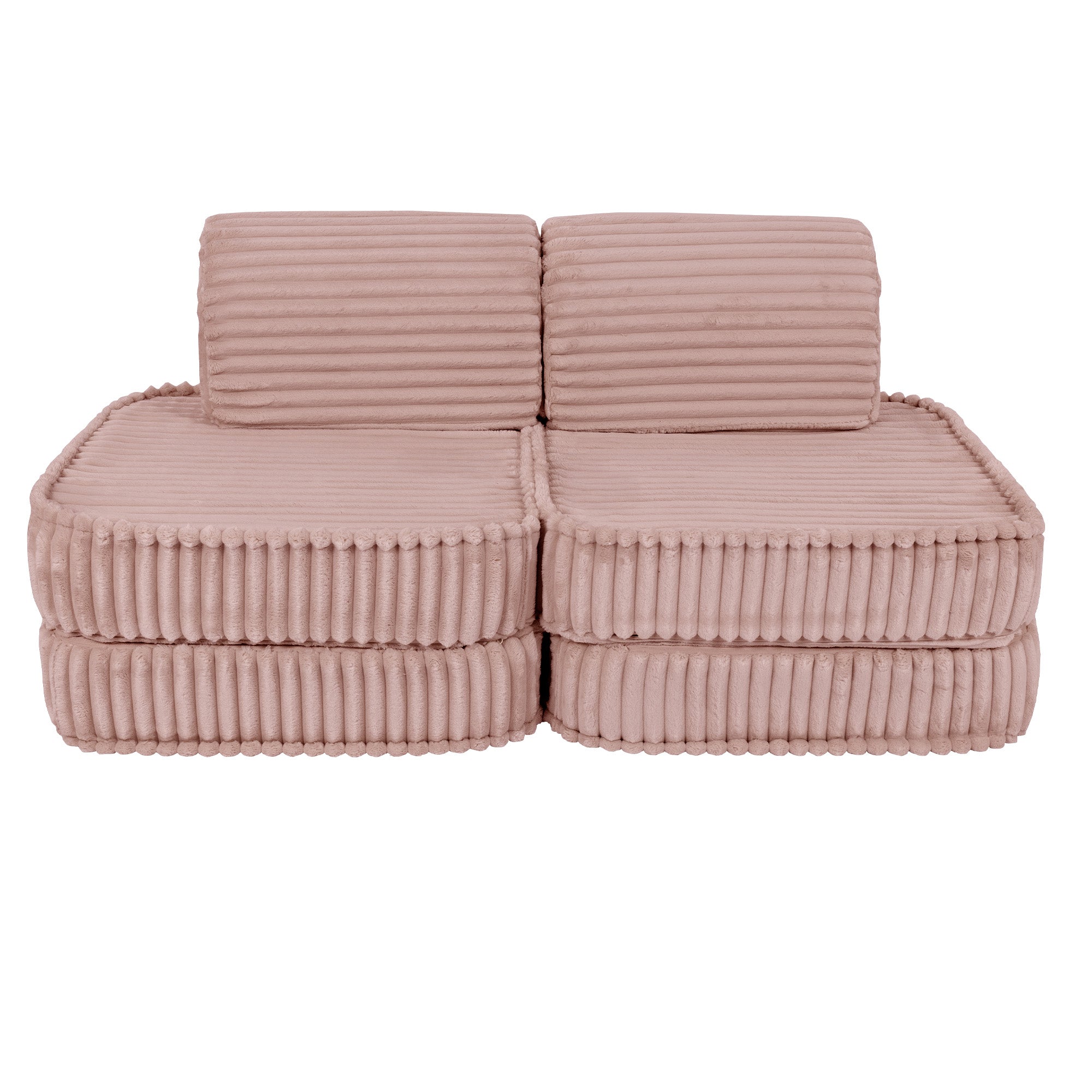 Meowbaby Churros Pocket Sofa Basic Ruby Chocolate Pink