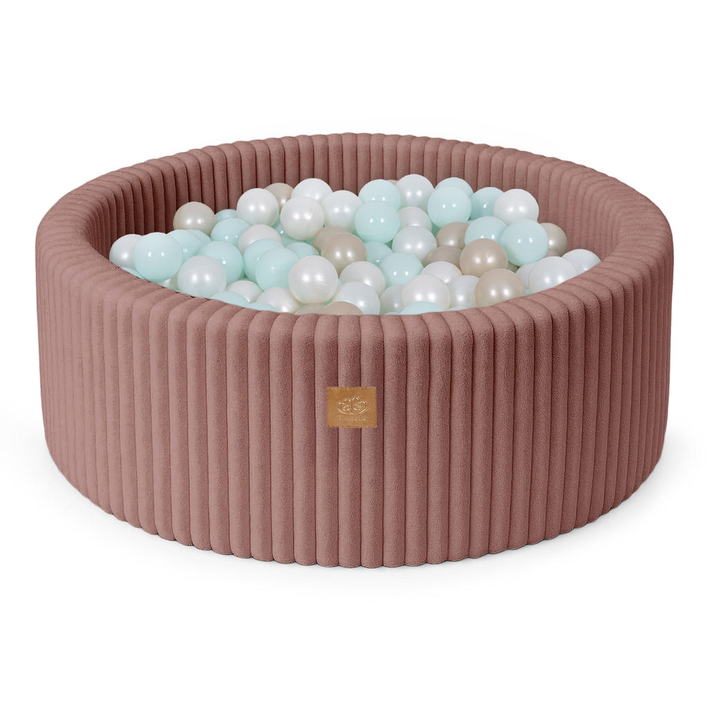 Παιδική Μπαλοπισίνα – Μπαλάκια της επιλογής σας | Ρουμπινί Σοκολατί Ροζ | Churros