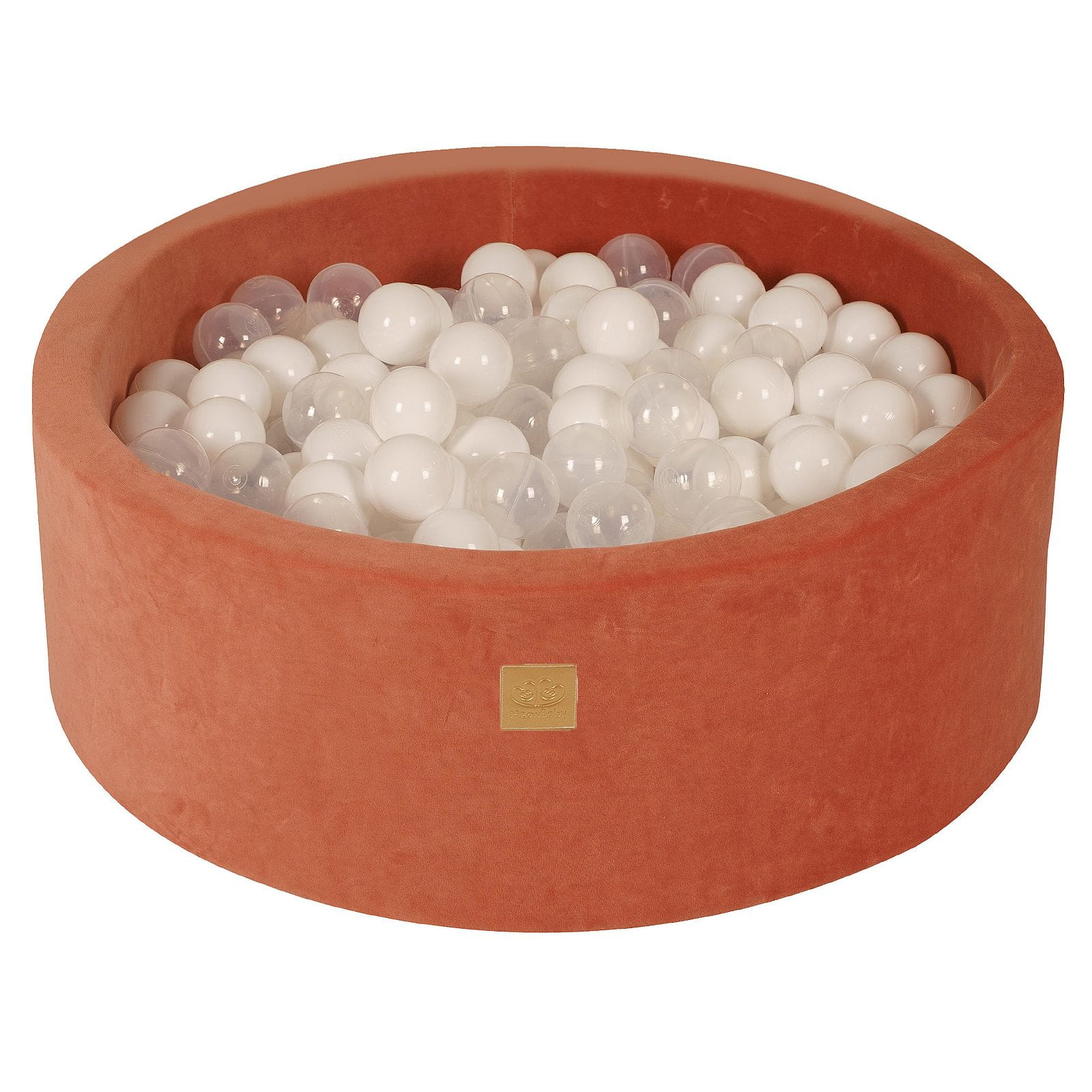 Παιδική Μπαλοπισίνα - Velvet - Κόκκινο Marsala - Έτοιμα σετ Μπάλες