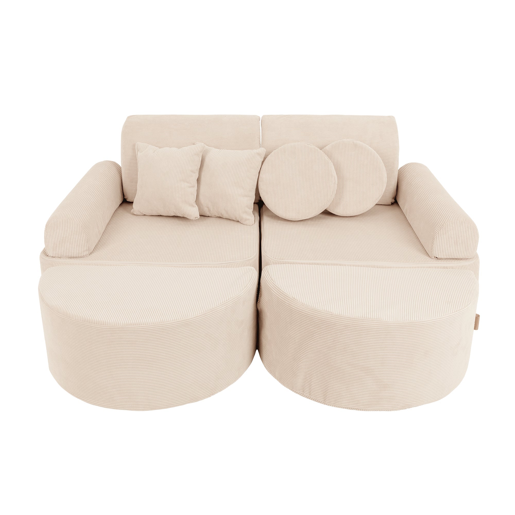 MeowBaby Slimcord Play Sofa Max – Παιδικός καναπές-κρεβάτι με δυνατότητα προετοιμασίας φαγητού | 12 τεμάχια