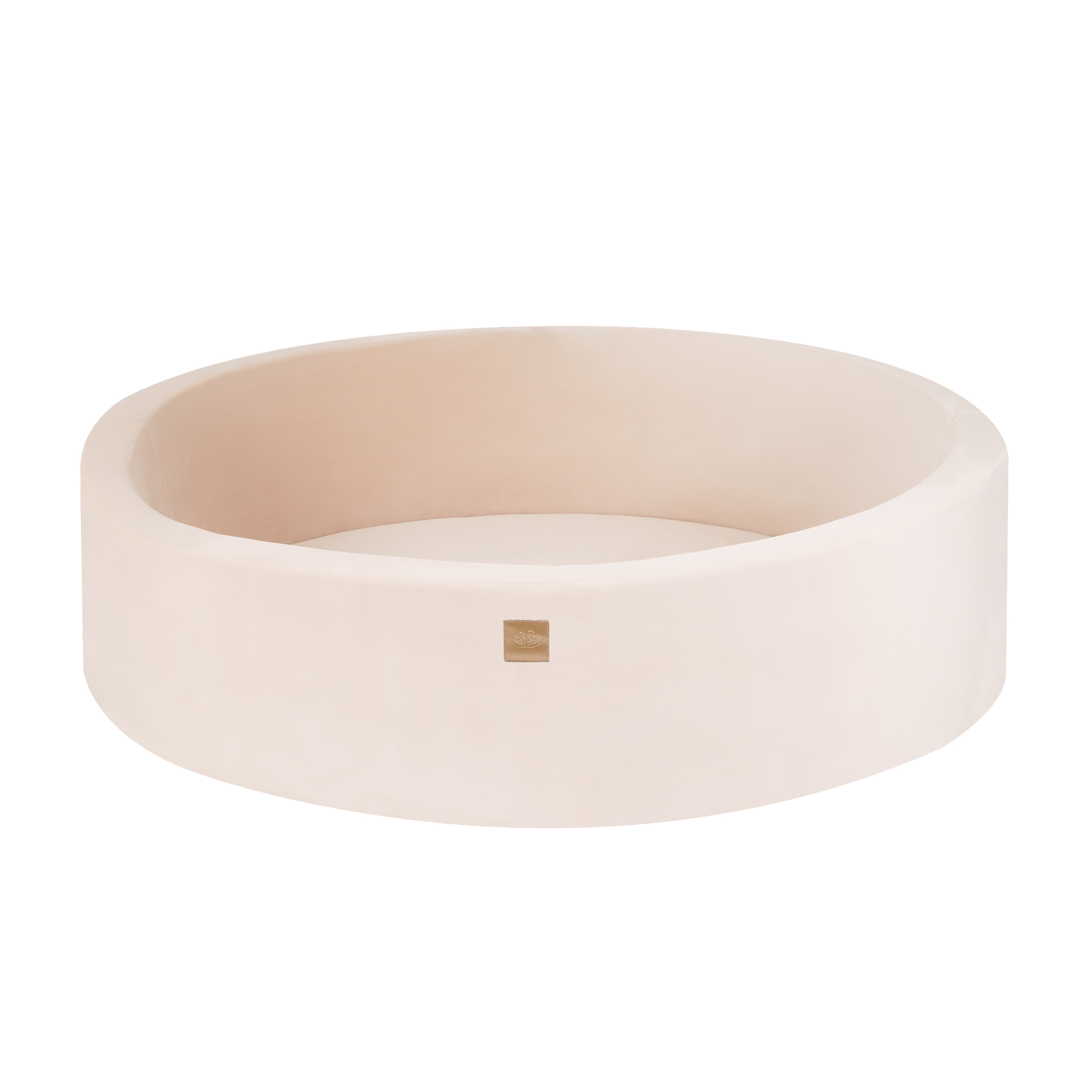 Βελούδινο Μπαλάκι Εκρού Μεγάλο