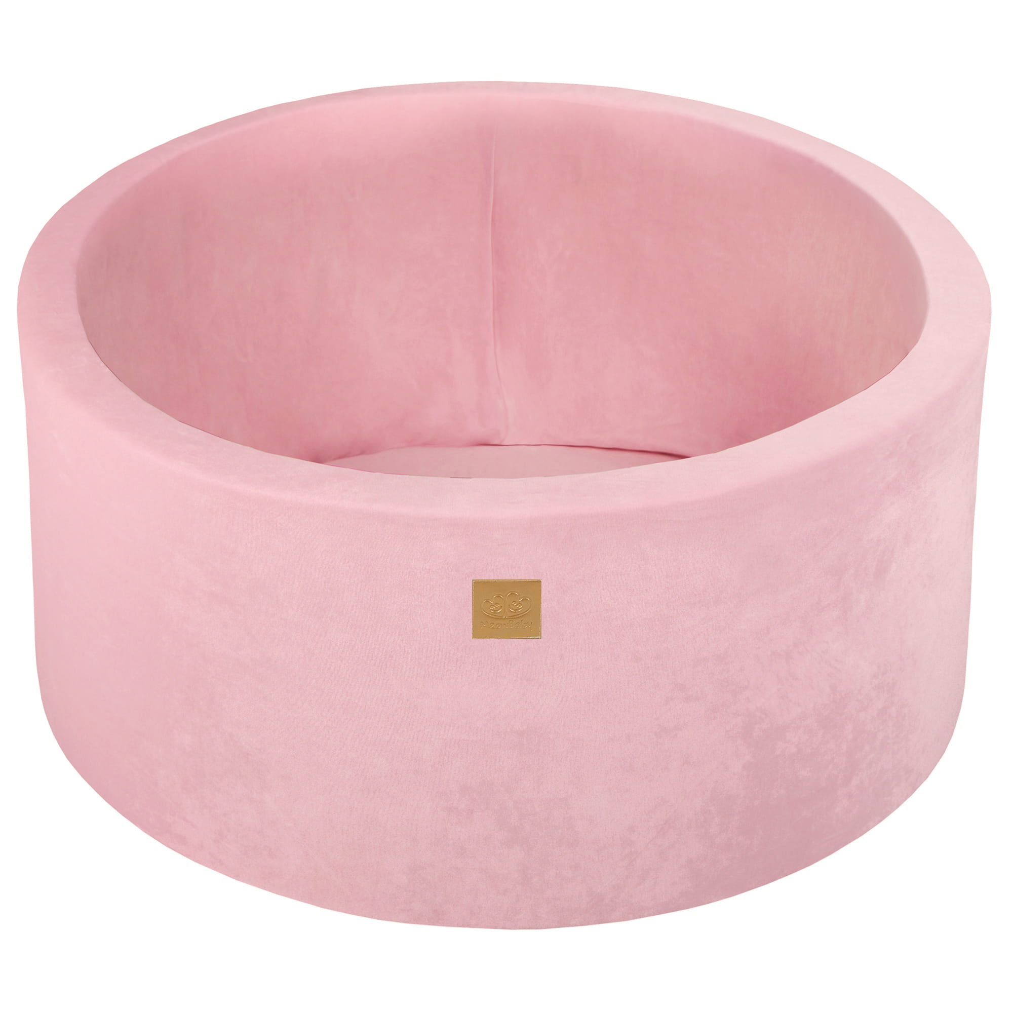 Παιδική Μπαλοπισίνα, Βελούδινη, χρ. Powder Pink, Επιλογή Χρώματος Μπάλας 