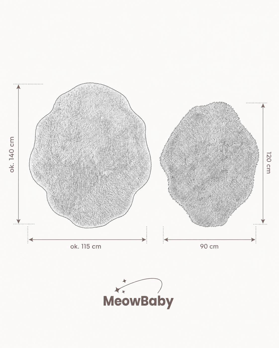 Meowbaby Rug | 2 Sizes | Mammoth 