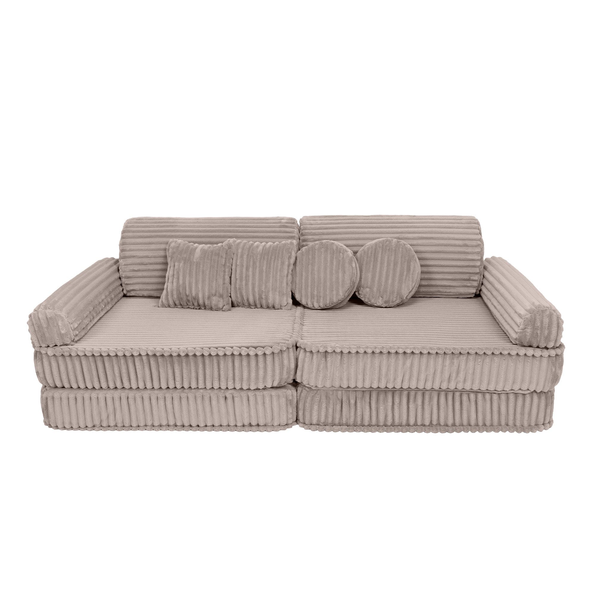 Meowbaby Kids Play Sofa - Modular Play Couch | 10 Pieces | Churros