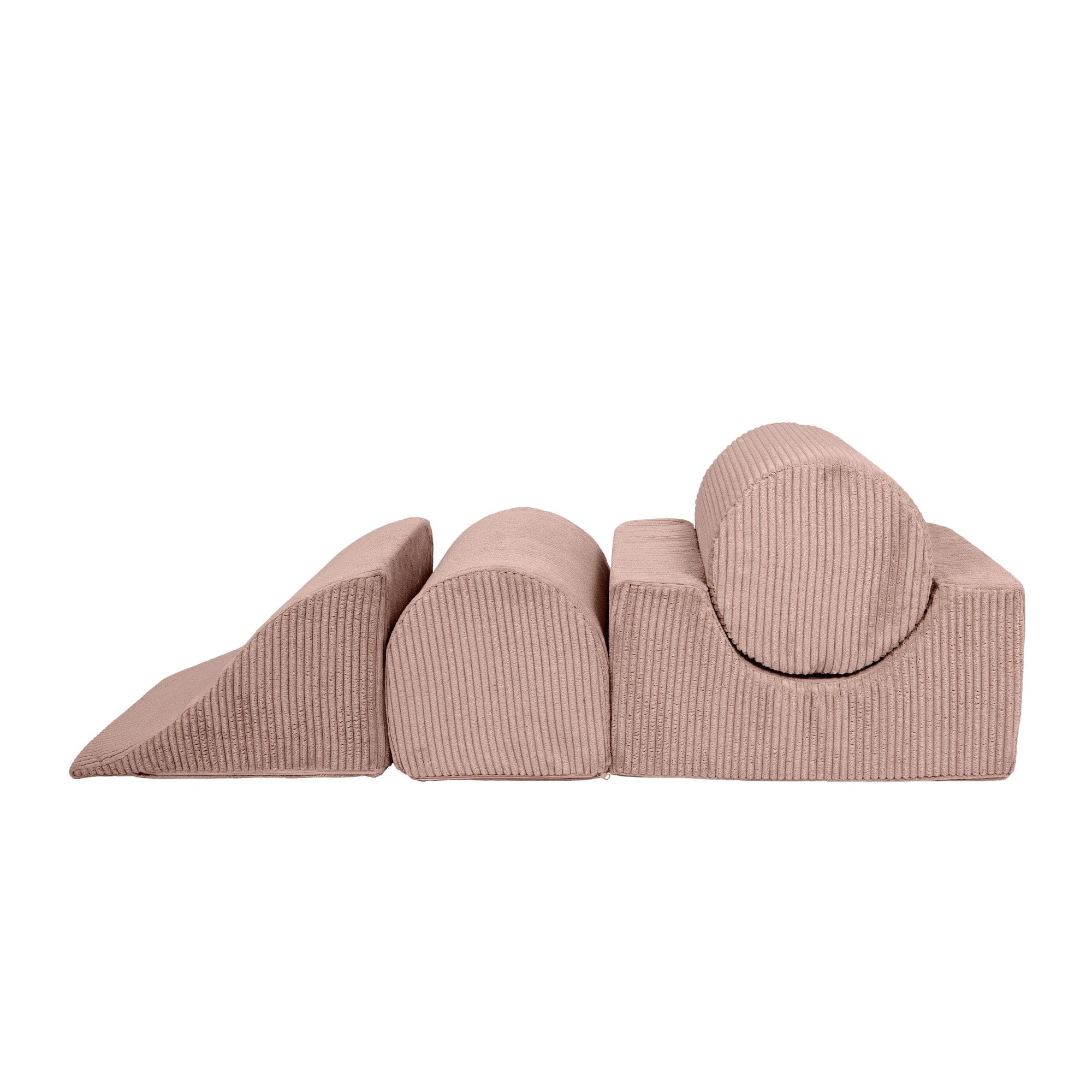 MeowBaby Aesthetic Kids Foam Climbing Blocks - Baby Soft Play Set | 5 Elements