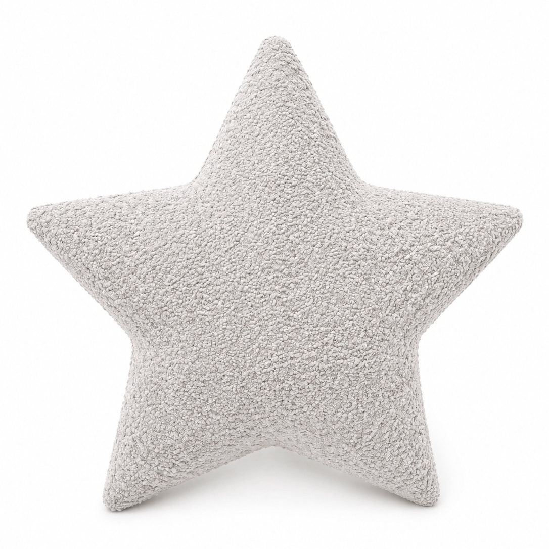 Meowbaby Decorative Pillow for Children Star – Soft and Stylish | Boucle