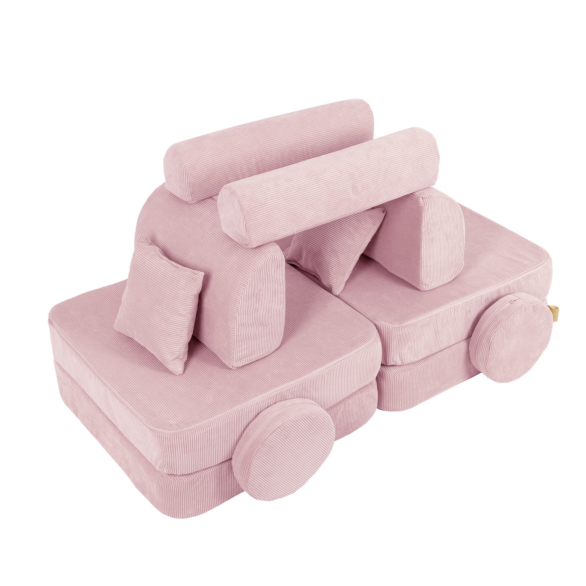 MeowBaby Slimcord Play Sofa Plus – Παιδικός καναπές-κρεβάτι | 10 τεμάχια